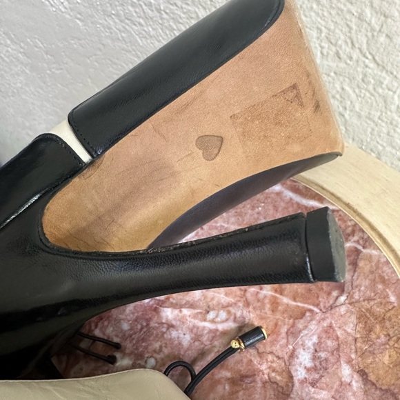 Moschino lace up peep toe heels - Picture 9 of 12